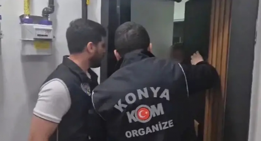 Konya'da 'Kıskaç' operasyonu: 20 gözaltı