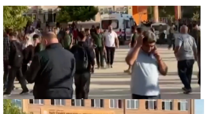 Manisa'da okula saldırısı: Yaralı öğrenciler var!