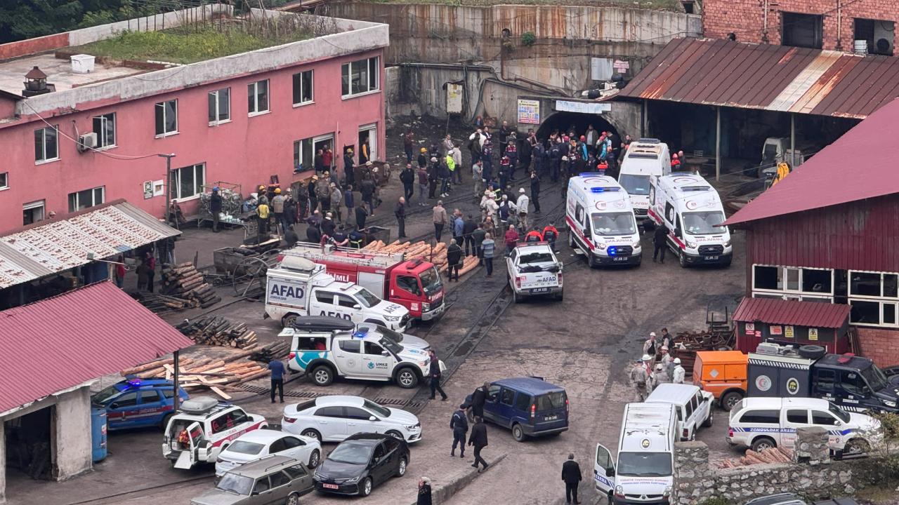 Zonguldak'ta maden ocağında patlama