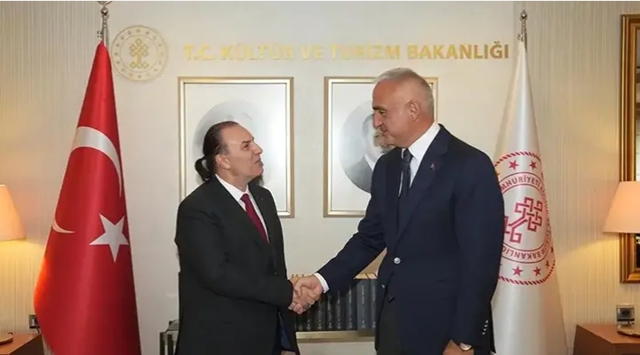 Bakan Ersoy, Devlet Opera ve Balesi Genel Müdürü Atilla'yı kabul etti