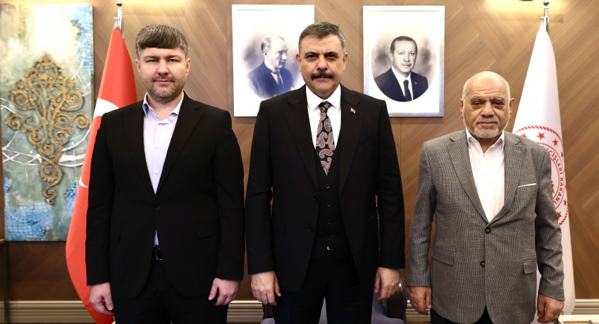 AKİT Medya Grubu'ndan Bakan Çiftçi'ye ziyaret