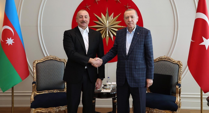 Cumhurbaşkanı Erdoğan, Aliyev ile görüştü
