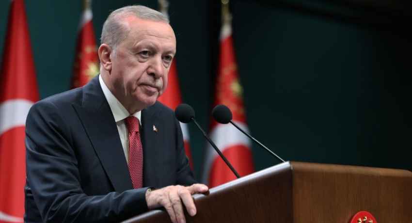 Cumhurbaşkanı Erdoğan, Azerbaycan'ın Bağımsızlık Günü'nü kutladı