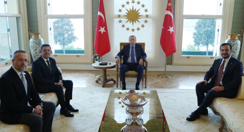 Cumhurbaşkanı Erdoğan'ın kabulleri