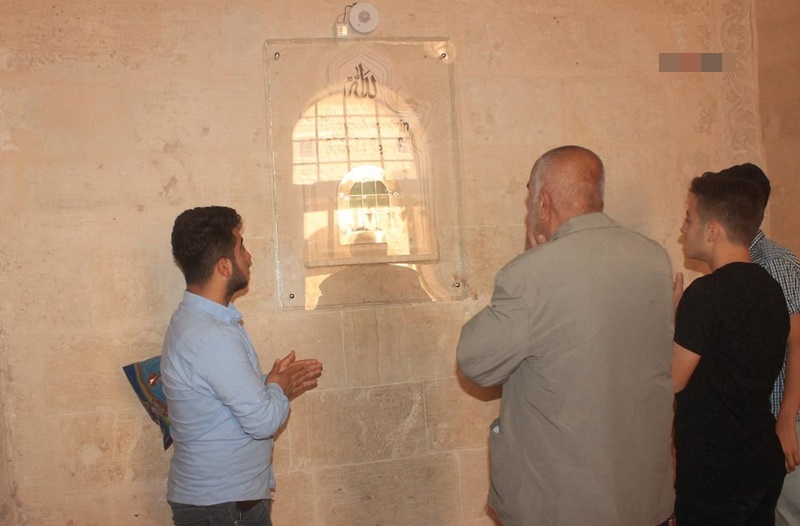 Ramazan ayında Mardin’de Sakal-ı Şerif'e yoğun ilgi