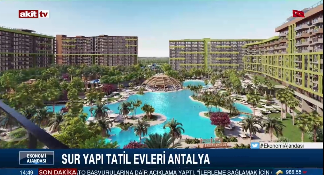 Sur Yapı tatil evleri Antalya 