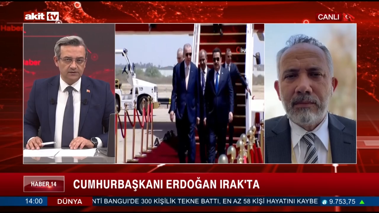 Cumhurbaşkanı Erdoğan Irak'ta 