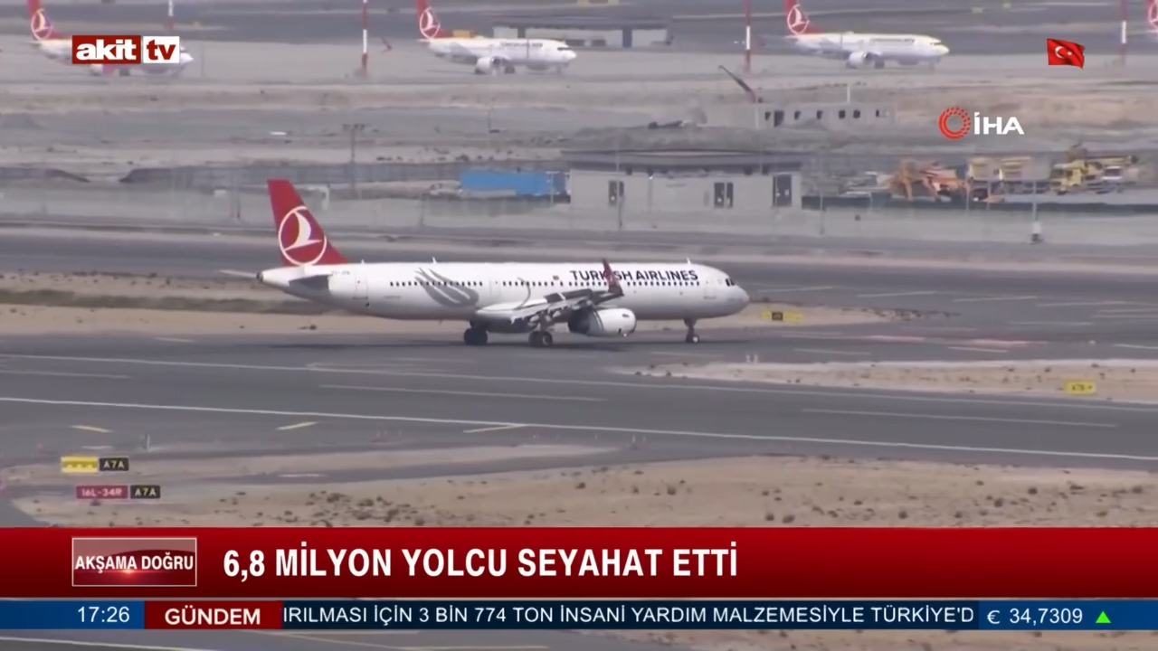İstanbul Havalimanı Avrupa rekoru kırdı! Solaklar kudurdu