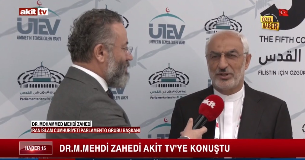 Dr. M. Mehdi Zahedi Akit TV'ye konuştu 