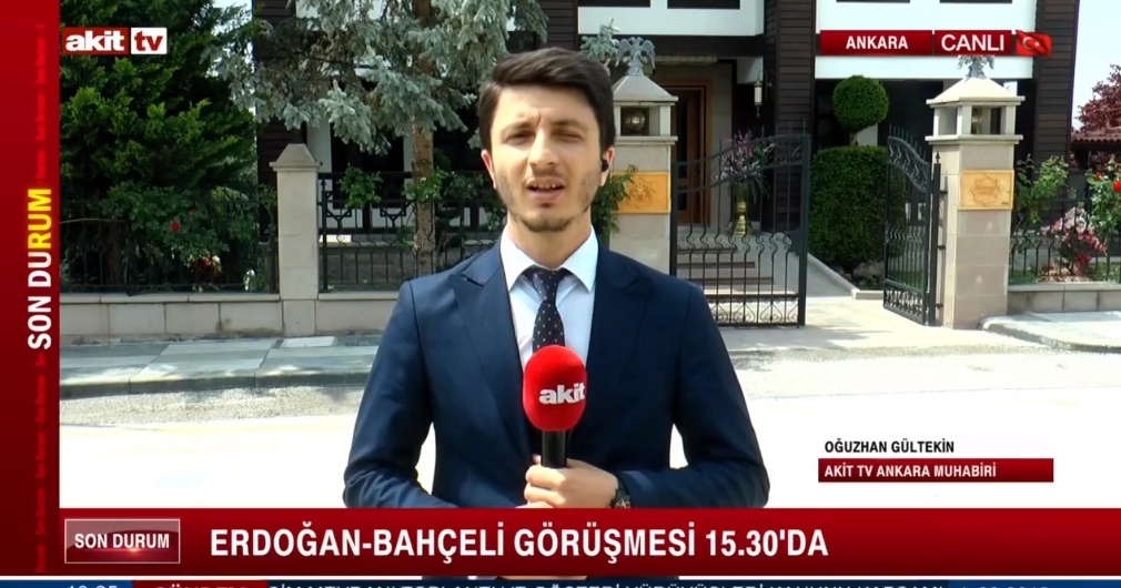 Erdoğan - Bahçeli görüşmesi 15:30'da 