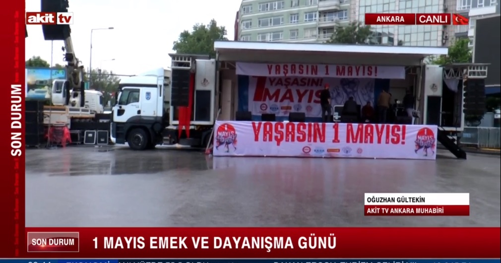 Ankara 1 Mayıs gösterilerine hazırlanıyor