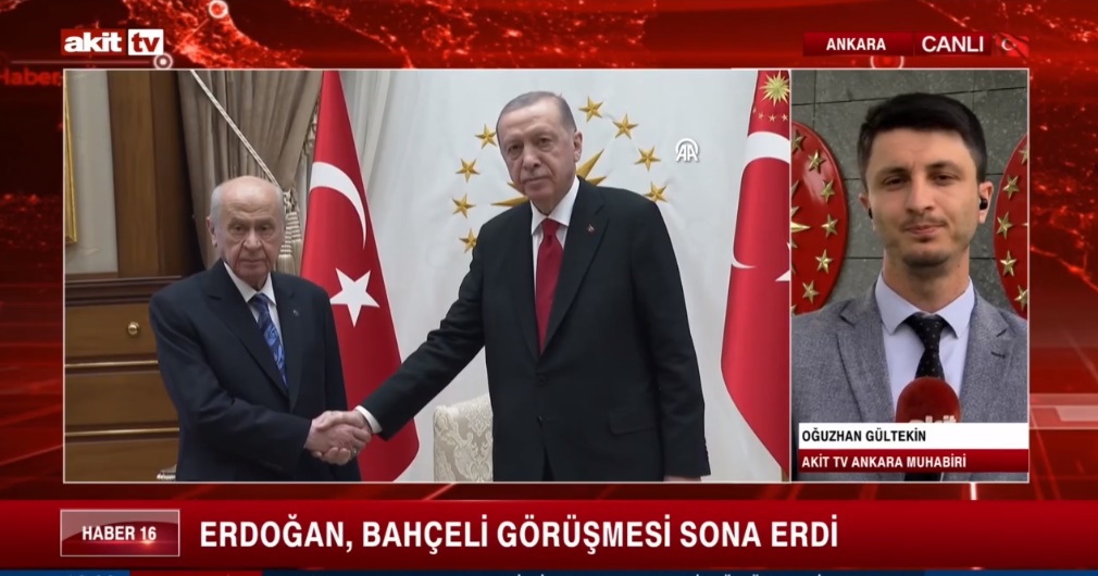 Cumhurbaşkanı Erdoğan ile Bahçeli görüşmesi sona erdi 