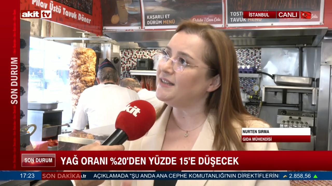 Tavuk dönere yeni standart geliyor