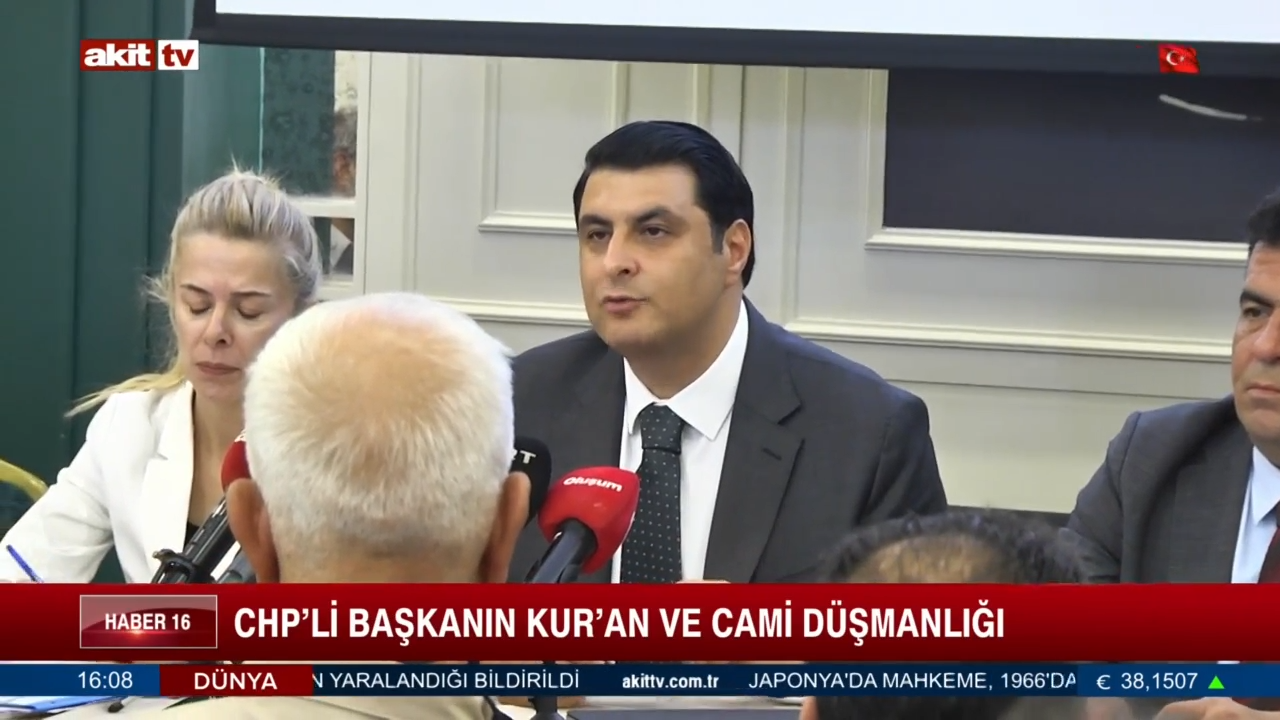 CHP'li başkanın Kur'an ve cami düşmanlığı! Video kırpmaya benzemez bu işler! 