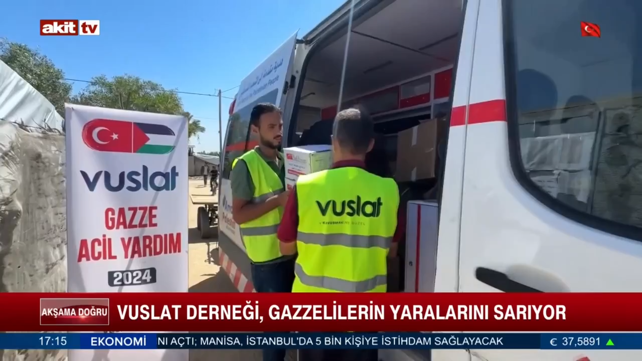 Vuslat Derneği, Gazzelilerin yaralarını sarıyor