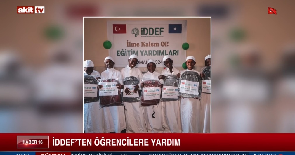 İDDEF'ten öğrencilere yardım 