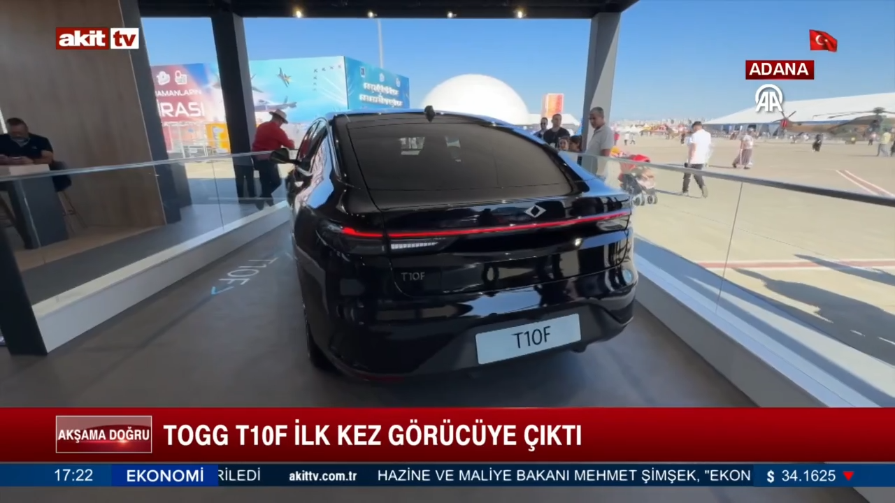 TOGG T10F ilk kez görücüye çıktı