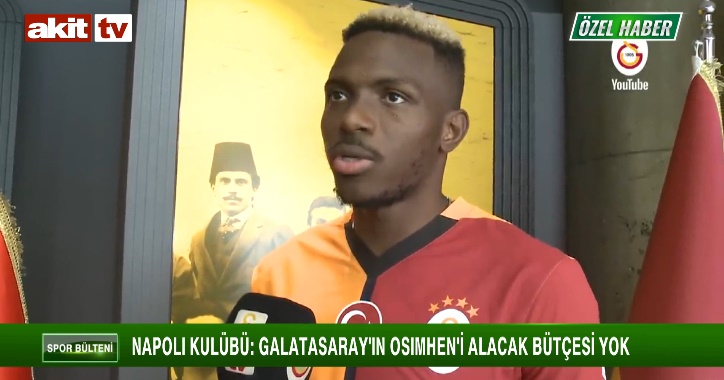 Osimhen’i alacak bütçeleri yok