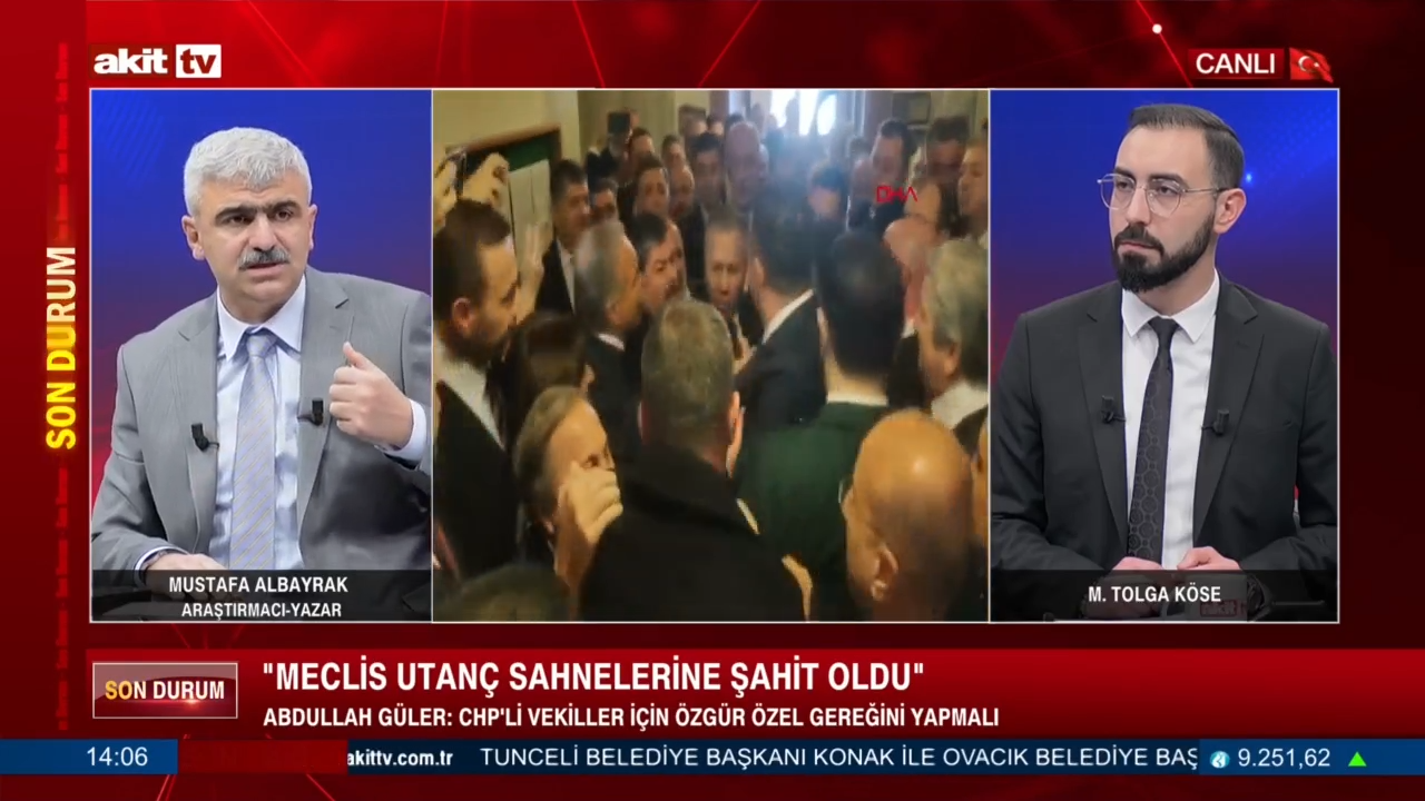 Meclis utanç sahnelerine şahit oldu 