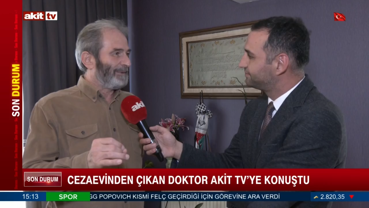 Onkoloji Dr. Mehmet Arslan Akit TV mikrofonlarına neler yaşadığını anlattı