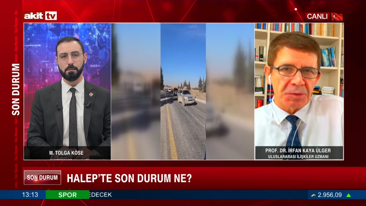 Prof. Dr. İrfan Kaya Ülger bölgedeki son durumu anlattı