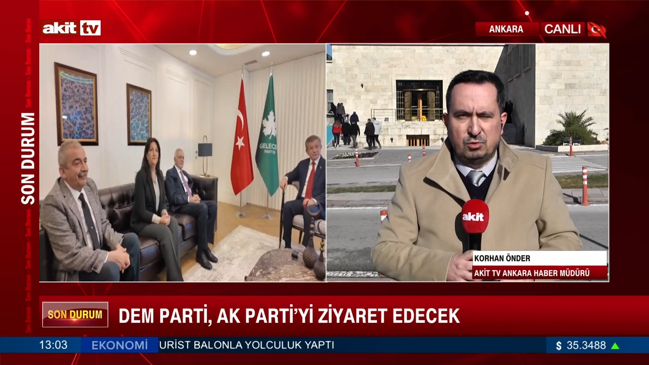 DEM Parti, AK Parti'yi ziyaret edecek