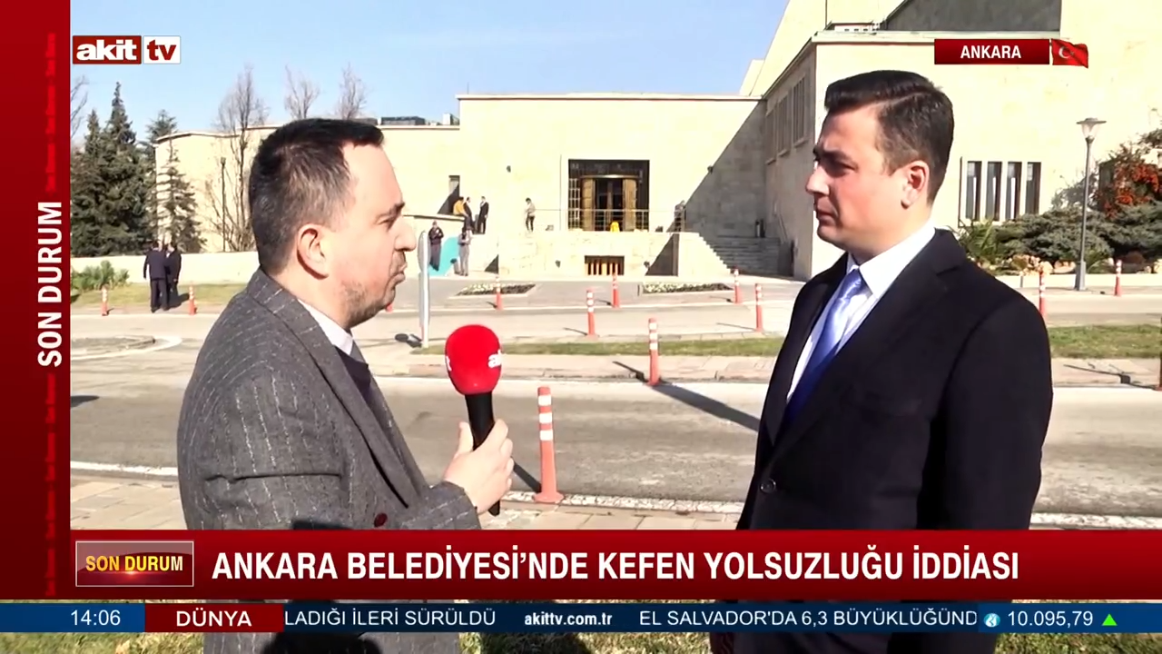 Ankara Belediyesi'nde kefen yolsuzluğu iddiası 