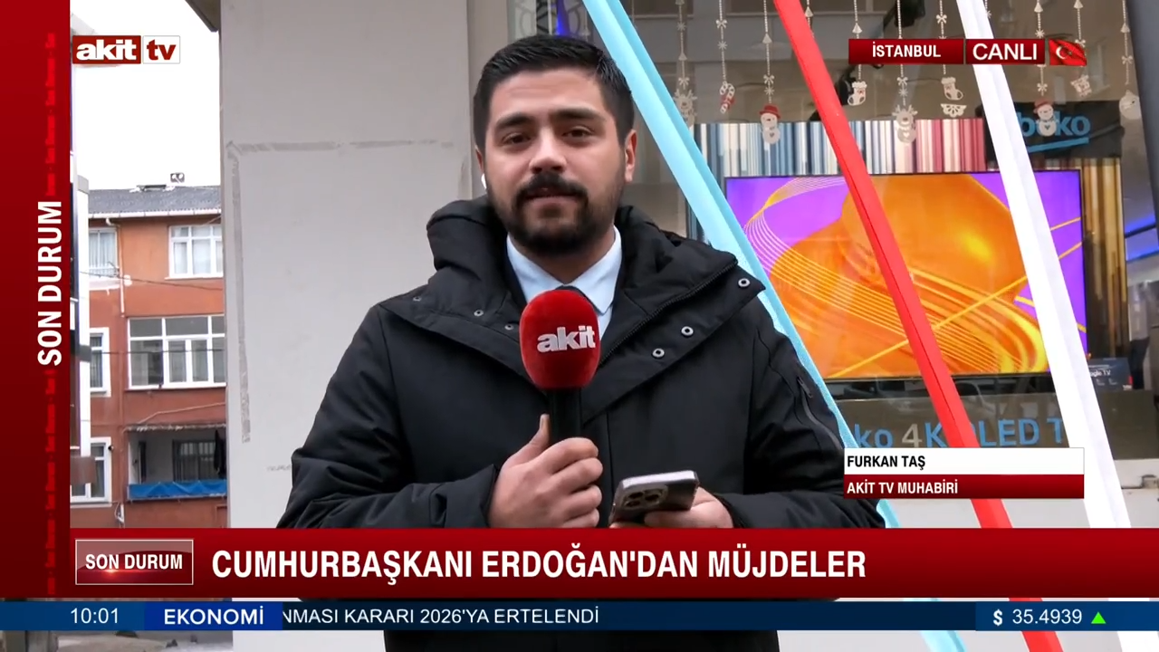 Cumhurbaşkanı Erdoğan'dan müjdeler 