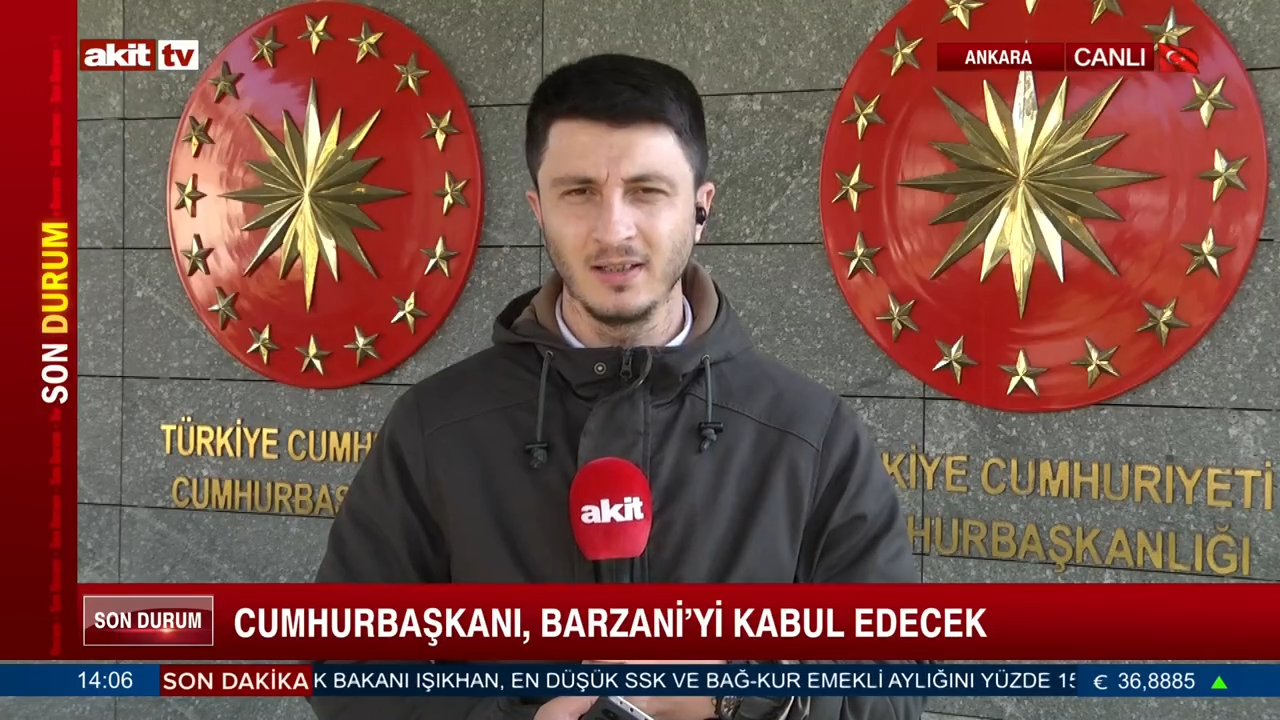 Cumhurbaşkanı, Barzani'yi kabul edecek