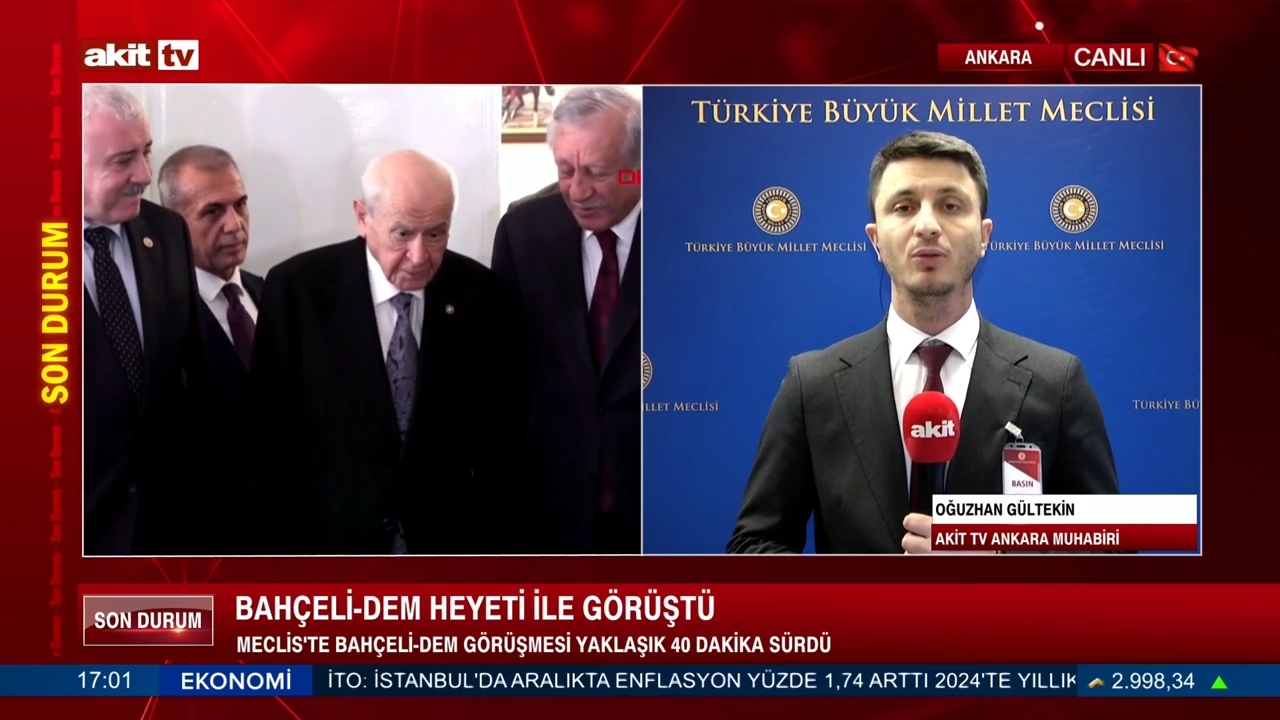 Bahçeli-DEM heyeti ile görüştü