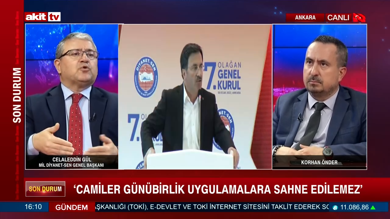Mil Diyanet-Sen Genel Başkanı Celaleddin Gül; Din hizmetleri alanına müdahale mi ediliyor?