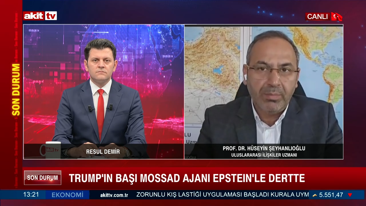 Prof. Dr. Hüseyin Şeyhanlıoğlu; Trump'ın başı Epstein'le dertte
