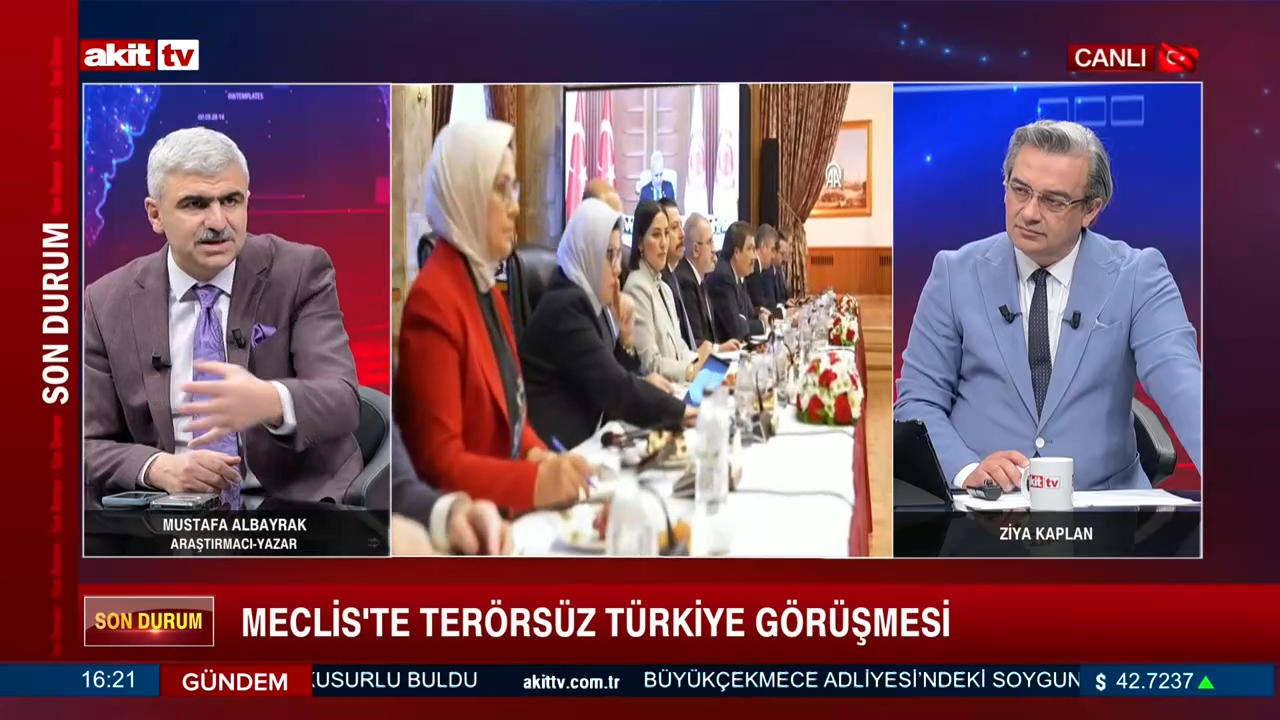 Mustafa Albayrak Terörsüz Türkiye süreci ve Türkiye gündemini değerlendirdi
