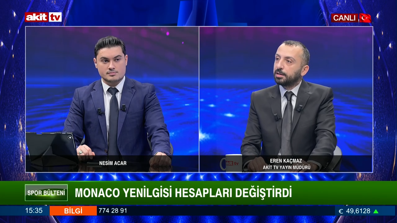 Spor Bülteni - Nesim Acar/Eren Kaçmaz "Monaco yenilgisi hesapları değiştirdi" 10.12.2025