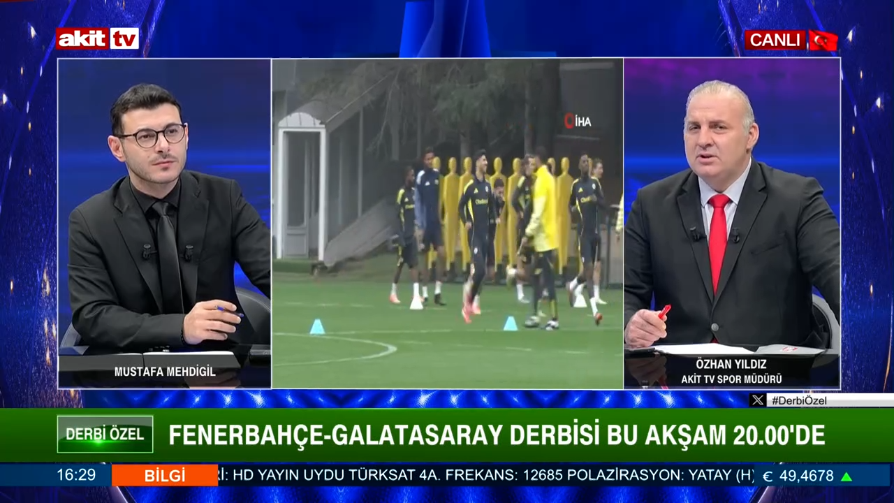Özhan Yıldız/Mustafa Mehdigil "Fenerbahçe Galatasaray derbisi öncesi son durum ne?" 01.12.2025