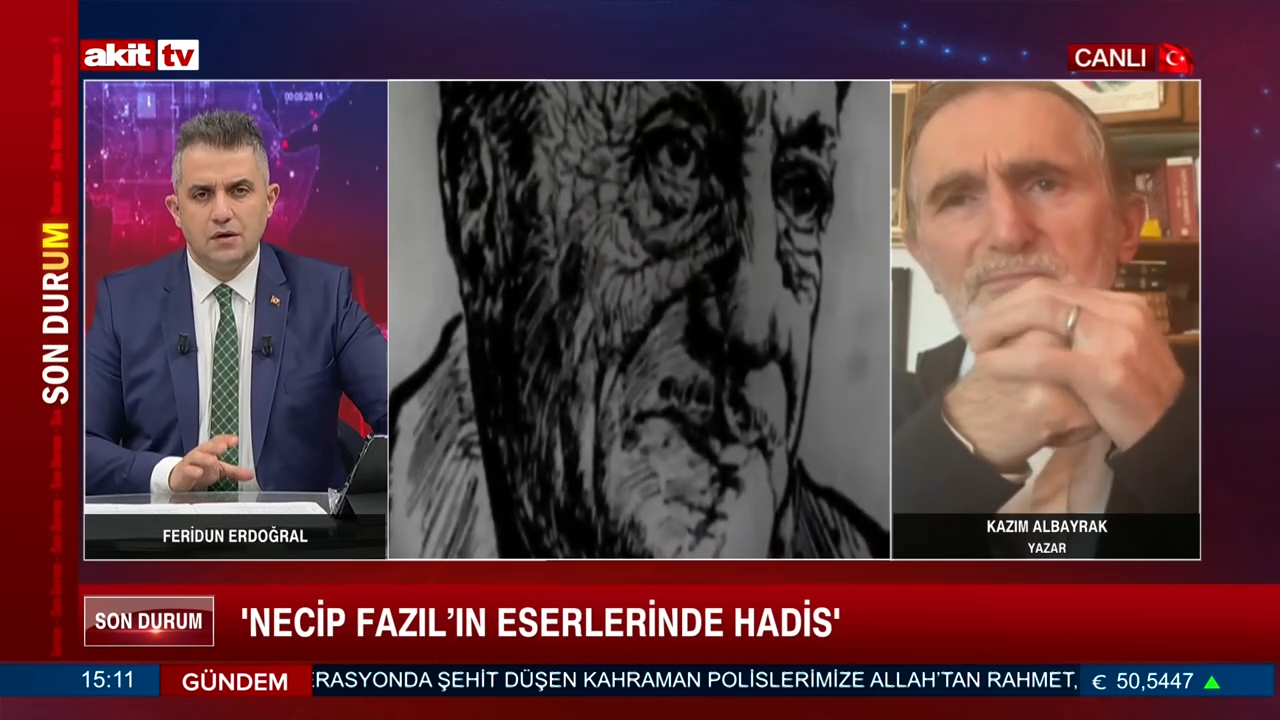 Yazar Kazım Albayrak: Dava ve Aksiyon adamı Necip Fazıl'ın eserlerinde hadis