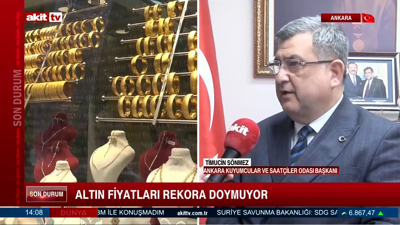 Altın fiyatları rekora doymuyor