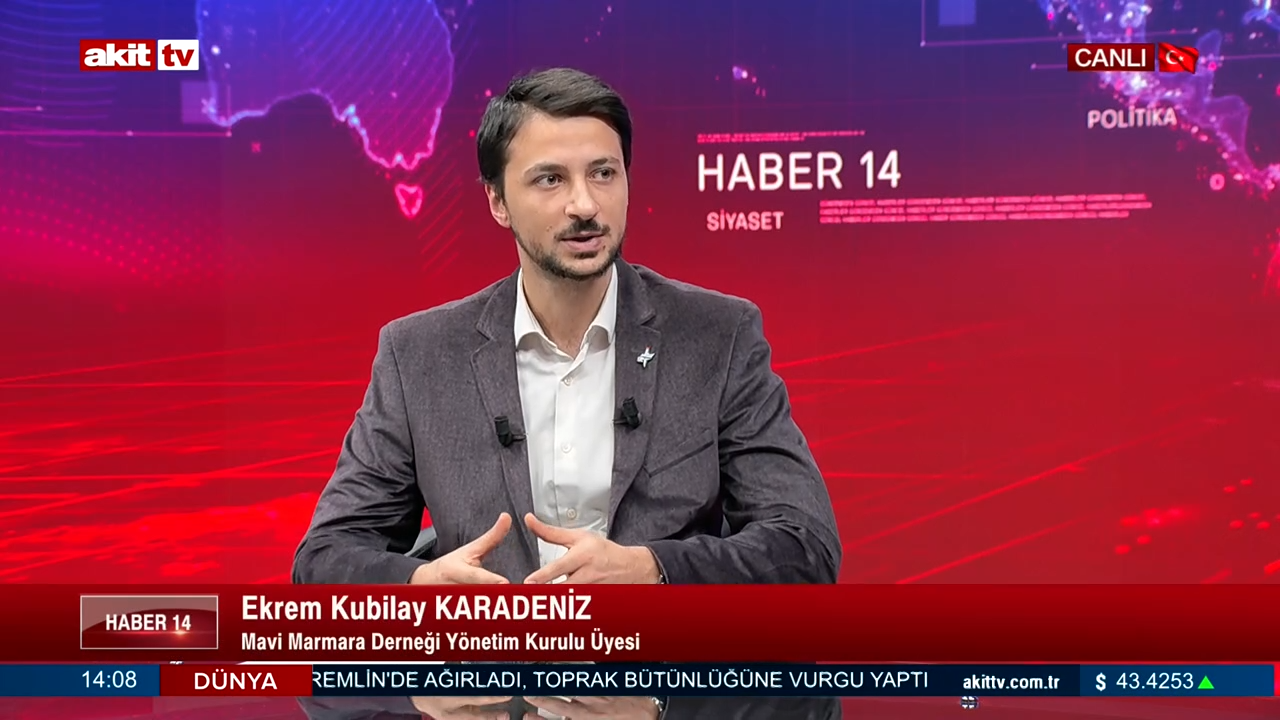 Mavi Marmara Derneği Yön. Kurulu Üyesi Ekrem Kubilay Karadeniz: Filistin'deki son durumu ve acil ihtiyaçları bildirdi