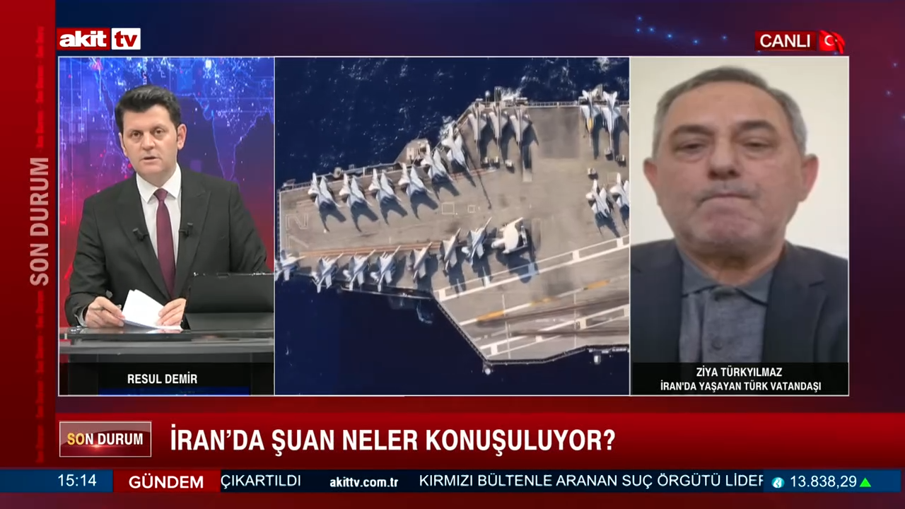 İran'da yaşan Türk vatandaşı Ziya Türkyılmaz bölgedeki son durumu anlattı 