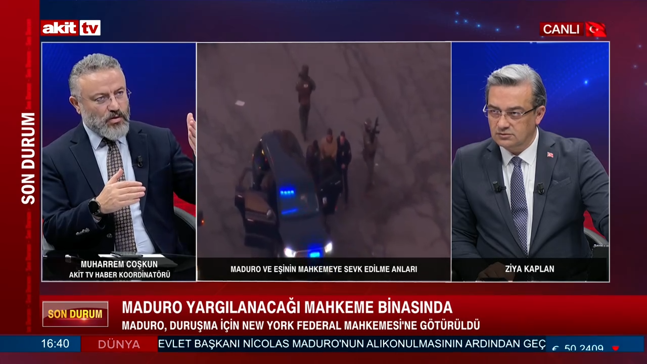 Akit TV Haber Koordinatörü Muharrem Coşkun: ABD'nin korsanlığın değerlendirdi 