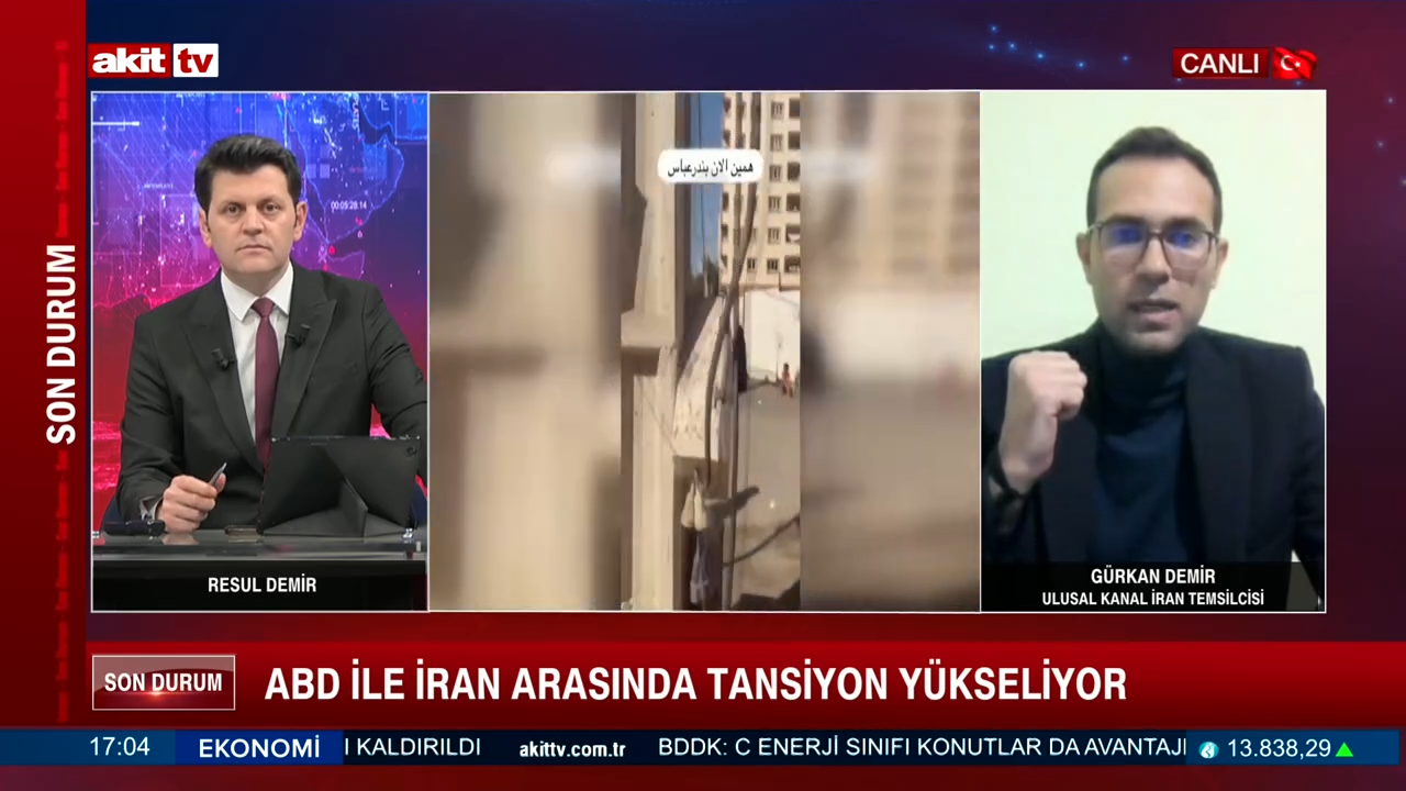 Ulusal Kanal İran Temsilcisi Gürkan Demir: İran'daki son durumu bildirdi 