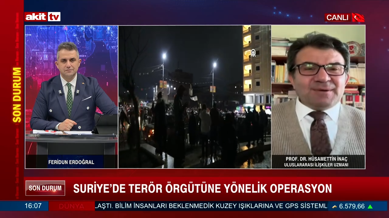 Porf. Dr. Hüsamettin İnaç: Suriye'deki son durumu anlattı 