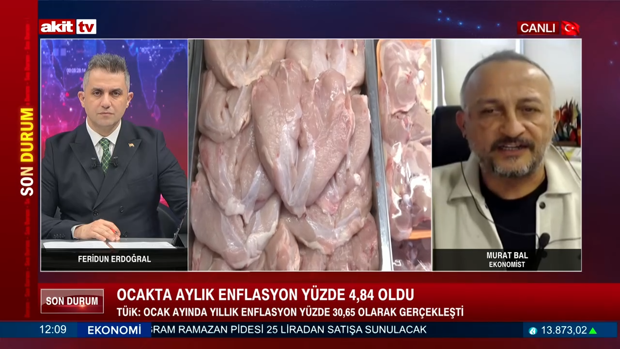 Ekonomist Murat Bal: Ocak ayı enflasyon rakamlarını değerlendirdi 