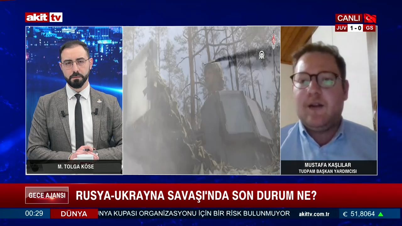 TUDPAM Başkan Yrd. Mustafa Kaşlılar: Rusya Ukrayna savaşındaki son durumu anlattı 