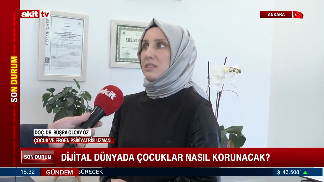 Doç. Dr. Büşra Olcay Öz: Dijital dünyada çocuk için eylem planını değerlendirdi 