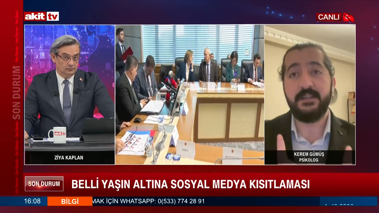 Psikolog Kerem Gümüş: Belli yaşın altına sosyal medya kısıtlaması