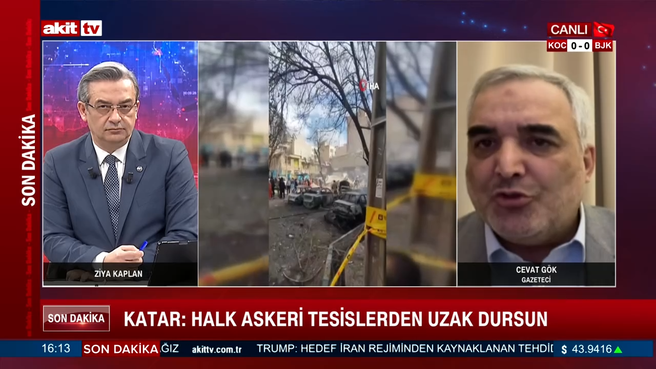 Gazeteci Cevat Gök: Bölgedeki son durumu değerlendirdi