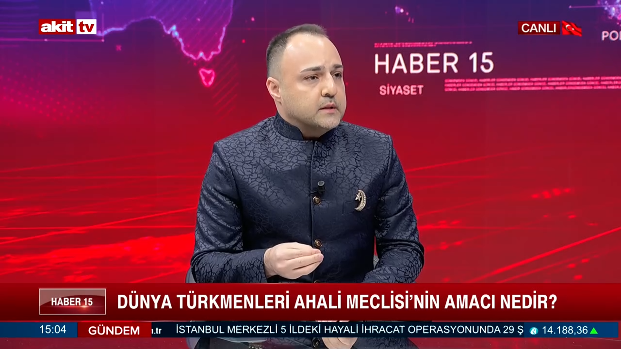 Dünya Türkmenleri Ahali Meclisi Başkanı Niyazkılıç Niyaz faaliyetlerini ve hedeflerini anlattı 