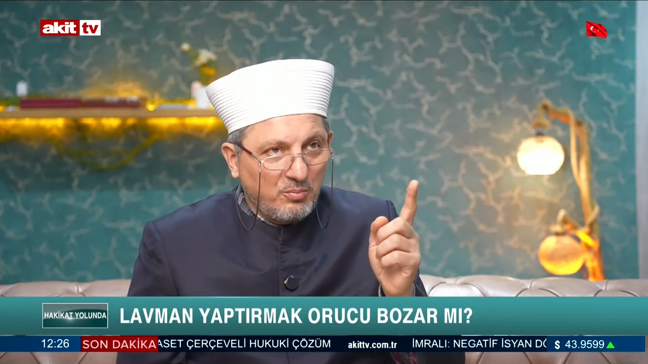 Fitil kullanmak lavman yaptırmak orucu bozar mı?