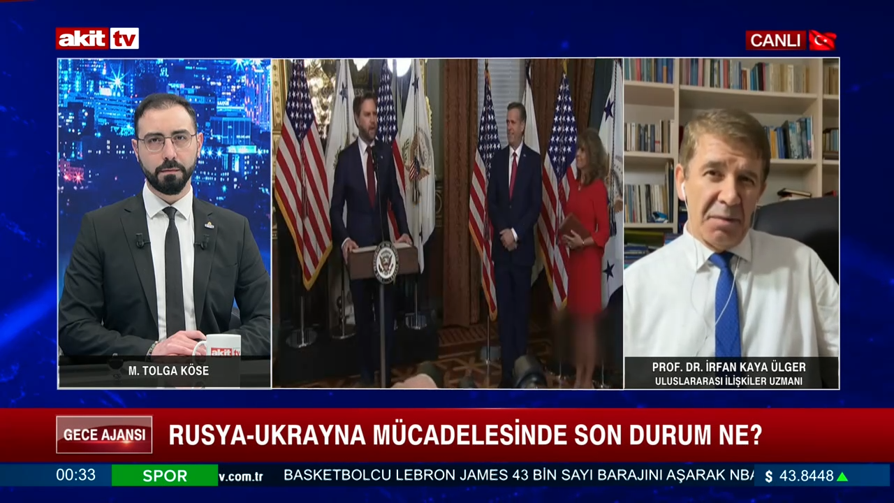 Prof. Dr. İrfan Kaya Ülger: Rusya Ukrayna mücadelesindeki son durum değerlendirdi